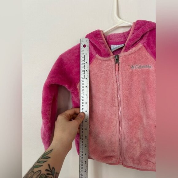 NWOT Kids' Foxy Baby Sherpa Jacket Columbia Pink 4T - Picture 4 of 7